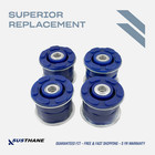 Autoacer -4p Rear Axle Subframe Polyurethane Mount Bushings For Bmw E53 X5 00-06