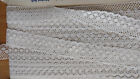 Lot Of Lovely Vintage White Lace Sewing Trim 14 Feet  Nice For Crafts Dolls