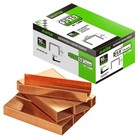 Carton Closing Staples 1-3 8  Wide Crown 5 8  Leg - 2000pcs Copper-coated 16 Gau
