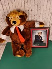 Trumpy Bear  Plush Stuffed  Donald Trump W time Person Of The Year Signed  copy 