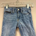 Polo Ralph Lauren Boyfriend Jeans Girls 6 Fits 22x20  Blue Denim Pants Slim Fit