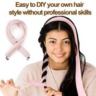 Satin Heatless Hair Curler  Lazy Natural Soft Wave Diy Heatless Curls For Sleep 