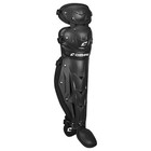 Optimus Mvp Double Knee Baseball Catcher   s Leg Guards  12   Shin Length  Blac   