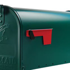 Replacement Aluminum Mailbox Flag Kit Red