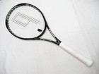 Prince Speedport Black Lb Tennis Racquet  4 3 8  New Strings grip extra Inserts