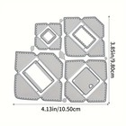 Mini Envelope Inserts Metal Craft Die Cut Cutting Paper Machine Cutters Dies
