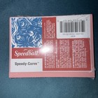 Rubber Linoleum Speedy Carve Blocks 3x4    Stamp Carving Art Pink 2013 Nos