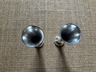 Pair Of Tall Sterling Silver Candlesticks V177  7 1 2  Tall