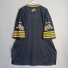 Hamilton Tiger Cats Cfl Canadian Football Reebok Black Jersey Size 2xl Blank