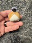 Vintage Antique Ceramic Porcelain Bluebird Bird Miniature Figure Figurine