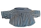 Build A Bear Vintage Blue Striped Shirt  Denim Jeans Teddy Boys Clothes Outfit