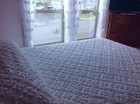 Vintage Chenille Bedspread Beautiful  Bright White Excellent 