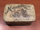 Maryland Club Tobacco Mixture Tin In Great Condition Bright Graphics