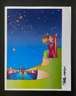 Peter Max   Beautiful     Signed Print    New Frame 