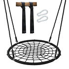 Large 40  Spider Web Tree Net Swing 100  Safe Nylon Rope Max 600 Lbs Ez Setup