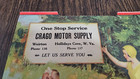 Antique Crago Motor Supply Weirton Wv Advertising Calendar Top James Mckell