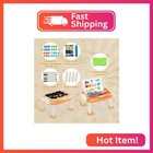 Cokzer Magnetic Drawing Board  Doodle Board With Magnetic Letters And Numbers  L
