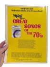  3a Vintage 1976 Great Songs Of The 70s Songbook Piano Vocal Guitar Music Book