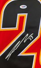 Psa dna Calgary Flames  23 Sean Monahan Signed Autographed Hockey Jersey
