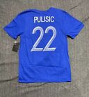 Nike Christian Pulisic  22 Chelsea Fc Football Soccer Shirt Jersey Size Medium