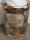 Culver 22k Gold Shot Glass - Six Flags Texas - Theme Park - Made In Usa W og Tag