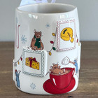 Rae Dunn Pixar Ratatouille Season s Greetings From Paris Christmas Mug Nwt
