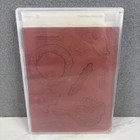 Stampin Up Wishing You Well Clear-mount Stamp Set Wreath Flowers New