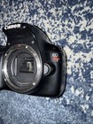 Canon Eos Rebel T3 12 2mp Dslr Camera Body Only Black Good Condition