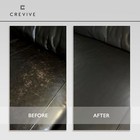 Crevive Leather Cleaner 8 45 Oz   Leather Recoloring Balm Brown 10 Oz