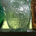 1820s Masonic Frigate Franklin Free Trade Sailors Rights Giv-34 Historical Flask