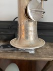 Vintage 1927 C g  Conn New Wonder Ii Chu Berry Silver Soprano Saxophone Sax Nice