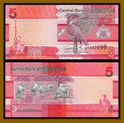 Gambia 5 10 20 50 Dalasis  4 Pcs Set   2019 P   37 38 new new Birds Unc