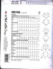 8198 Uncut Mccalls Sewing Pattern Misses Casual Summer Spring Tops Shirt Blouse