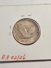 1918 D Au    Type 1 Scarce This Nice Standing Liberty Quarter Rare