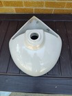 I Fine Fixtures White Porcelain Corner Sink
