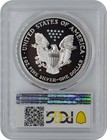 1997-p American Proof Silver Eagle One Dollar Coin Pcgs Pr70