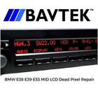    bmw E53 X5 3 0i 4 4i 4 6is 4 8is Mid Radio Display Lcd Pixel Repair Service 1yr