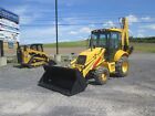 New Holland Lb75b Backhoe Lb75b Backhoe Loader 4x4 Cab 4in1 Bucket Extend A Hoe
