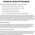 Used Garmin Delta delta Xc delta Sport Xc pt10 Collar  Garmin Sport Pro Handheld