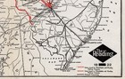 1922 Antique Reading Railroad Map Vintage Reading Railway Map 2457
