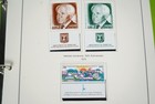 Israel 1974-1989 Collection Of 200  Mint Stamps Stored In Lime Green Binder