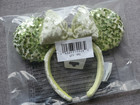 Disney Parks Minnie Mouse Sequined Ear Headband For Adults Tinker Bell Green-nwt