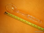 Lot Of 4 Cambro Spop13cw135 Camwear Perforated Spoon 13  Clear Commercial