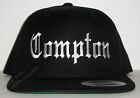 All Black Eazy E Compton Snapback Hat Cap Nwa