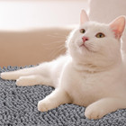 Corner Cat Litter Mat 31 x 31  Kitty Litter Box Trapping Mat Large Waterproof C