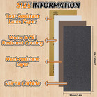 30 Pcs Sandpaper Assortment 3000 Grit Wet Dry Sandpaper Sheets  9 X 3 6 Inch San