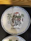 Hbcm Creil Et Montereau V  locip  de Series Bicycle Collector Plates Set Of 12