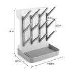 New Best Pandaear Baby Bottle Drying Rack Vertical Space-saving Dryer Stand For