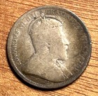   1907 Edward Vii Canada 25 Cents 92 5  Sterling Silver Quarter  