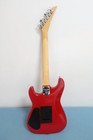Vintage 1990s Charvette By Charvel Jackson Guitar Model 300 Red Heavy Metal